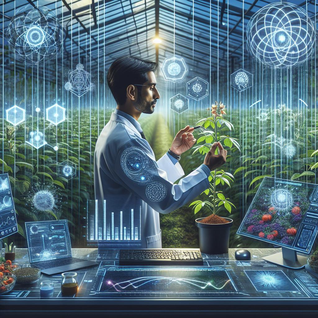 Wie digitale Zwillinge die Pflanzenzüchtung effizienter machen